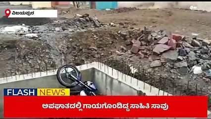 ವಿಜಯಪುರ: ಅಪಘಾತದಲ್ಲಿ ಗಾಯಗೊಂಡಿದ್ದ ಸಾಹಿತಿ ಸಾವು