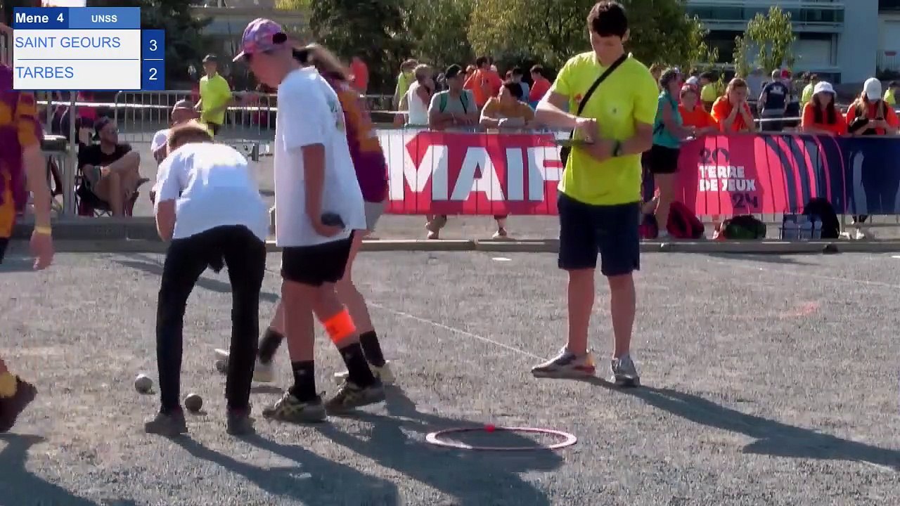 CHAMPIONNAT DE FRANCE UNSS 2023 - ST GEOURS VS TARBES