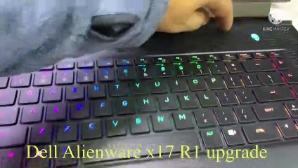 Alienware x17 r1 Gaming i7 11th Gen replace Ram-Ssd