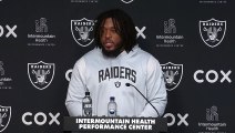 Raiders G Dylan Parham's Entire Mini Camp Comments