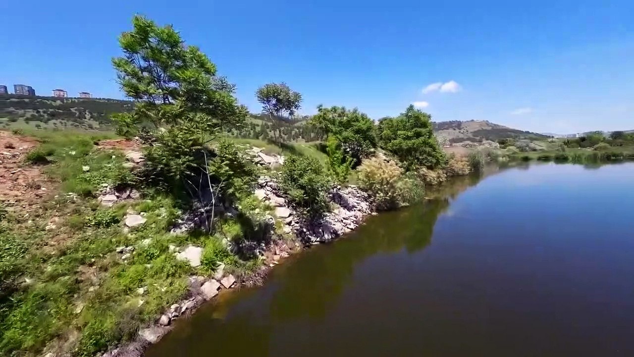 Des pluies incessantes ont transformé Ankara en mer Noire ! Montagnes et collines recouvertes de verdure