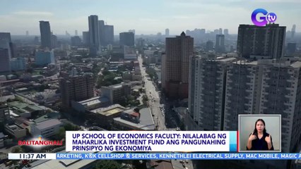 Nilalabag ng Maharlika Investment Fund ang pangunahing prinsipyo ng ekonomiya — UP School of Economics Faculty | BT