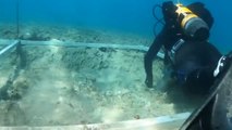 Se descubren restos de una carretera bajo el mar Adriático