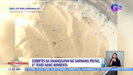 Sorbetes na sinangkapan ng sariwang prutas, 47 years nang ibinibenta | BT