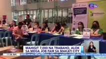 Mahigit 7,000 na trabaho, alok sa mega job fair sa Makati City | BT