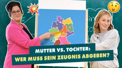 Mutter vs. Tochter im Schulquiz