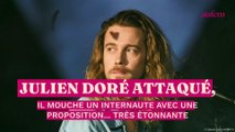 Julien Doré attaqué, il mouche un internaute avec une proposition... très étonnante