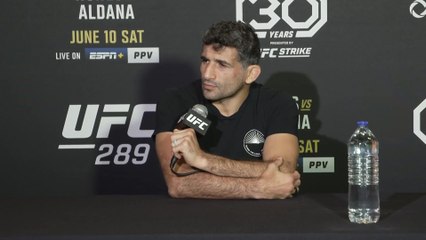 Beneil Dariush previews UFC lightweight clash with ex champion Charles Oliviera