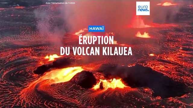 Hawaï : le volcan Kilauea est entré en éruption