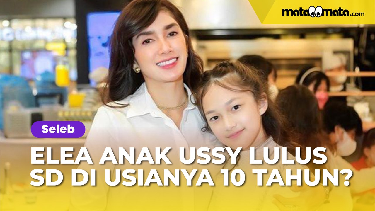 Elea Anak Ussy Sulistiawaty Lulus SD, Bikin Heran Umur 10 Tahun Sudah Masuk SMP