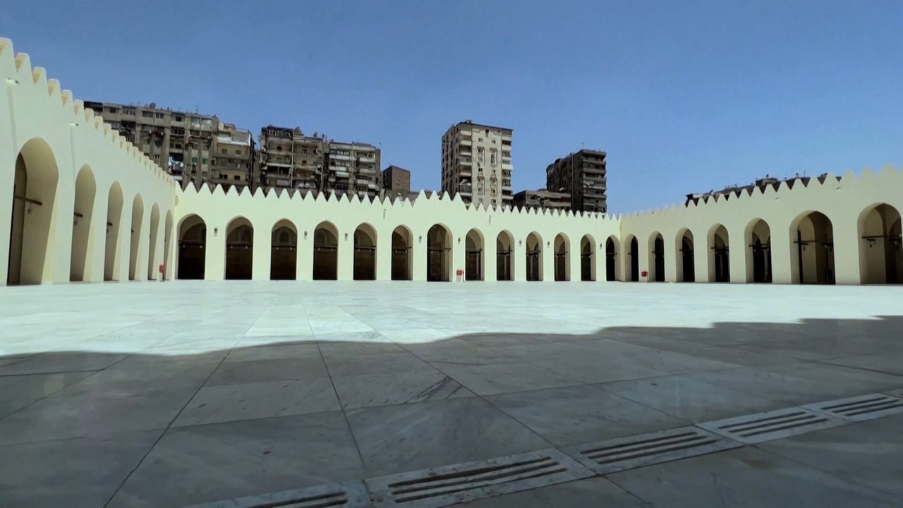 بعد ترميمه.. إطلالة على مسجد الظاهر بيبرس الأثري بالقاهرة