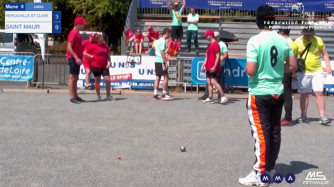 CHAMPIONNAT DE FRANCE UNSS 2023 - HEROUVILLE VS ST MAUR