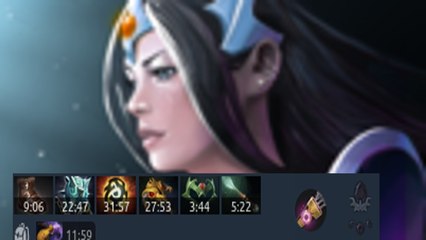 Amazing performance on Mirana Pro match replay 27966 Damage