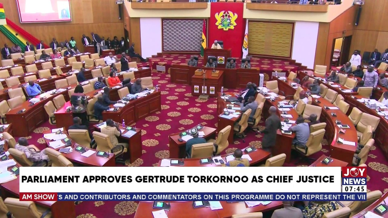 The Big Stories || New Chief Justice: Parliament approves Justice Gertrude Torkornoo as Justice Anin-Yeboah's successor - JoyNews