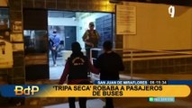 Vecinos de El Rímac cansados por delincuente que roba a transeúntes a toda hora del día