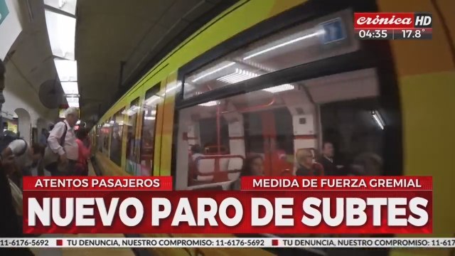 Paro de subtes: ¿en qué horario dejarán de funcionar las diferentes líneas?