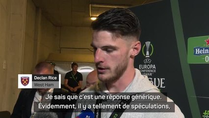 Finale - Rice sur son avenir : "C'est aux gens d’en haut de décider”