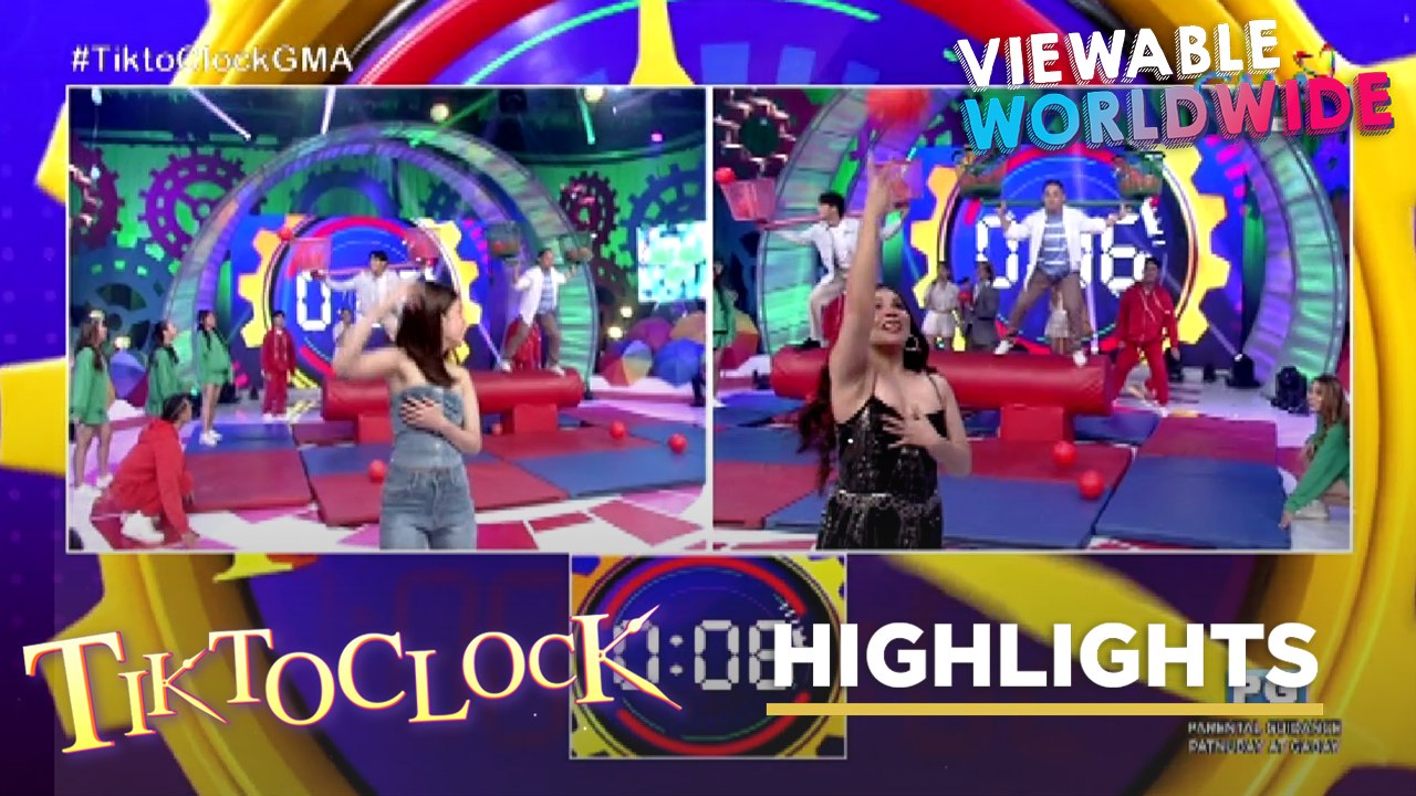 TiktoClock: Bianca De Vera at Hannah Precillas, nagpagalingan sa paghawak ng BALLS!