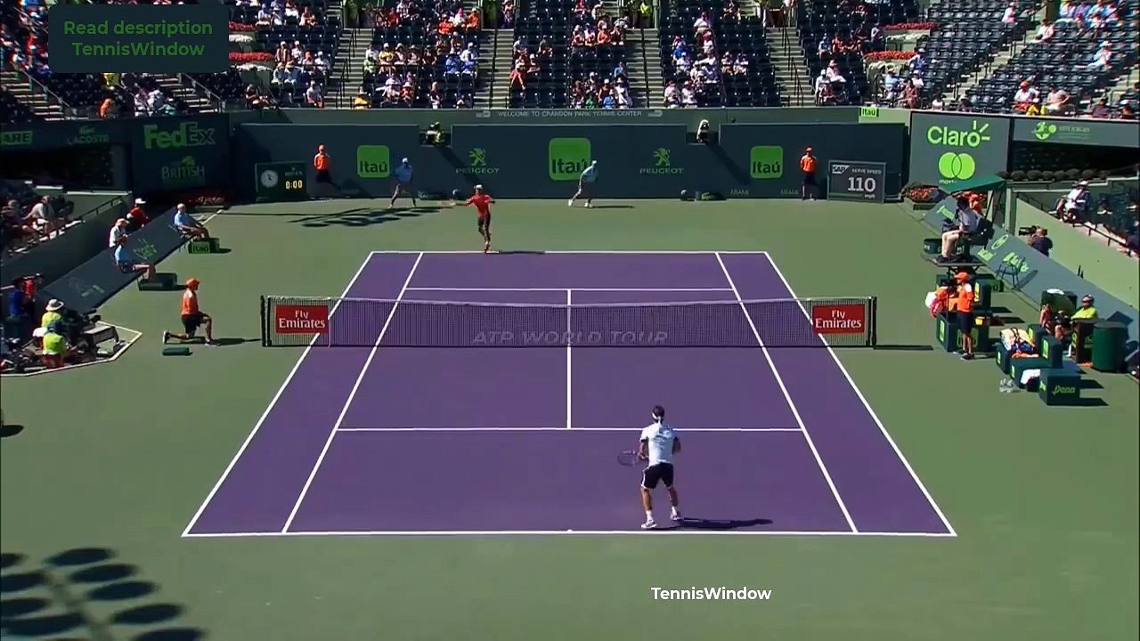 Nishikori vs Fognini Miami 2017