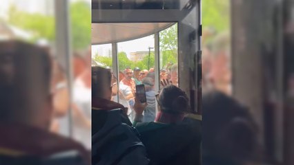 Can Atalay için basın açıklaması yapmak isteyen hukukçulara polis müdahale etti