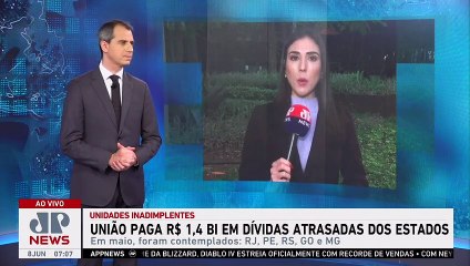 União paga R$ 1,4 bi em dívidas atrasadas dos estados