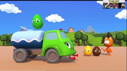 Colours Names With Eggs And Balloons Nursery Rhymes kids Video