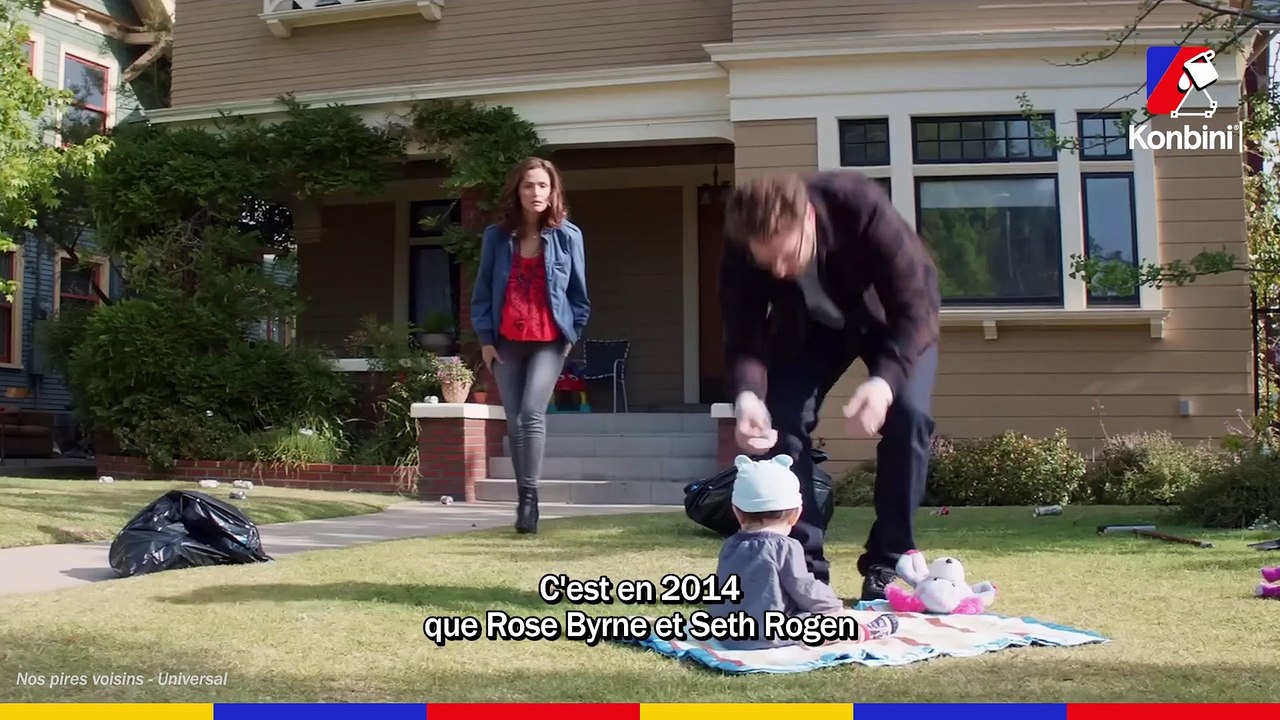 C'est comment de bosser avec son pote ? Seth Rogen et Rose Byrne nous répondent