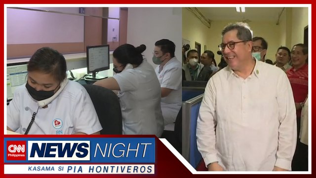 Herbosa handang makinig sa mga hiling ng health workers