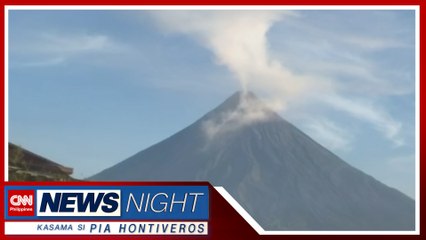 Pagputok ng bulkang Mayon posible sa ilalim ng alert level 3 | News Night