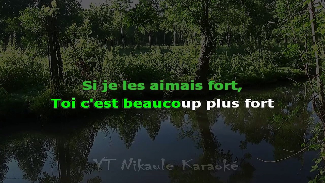 KARAOKE Slimane Des milliers de je t'aime Vidéo Dailymotion