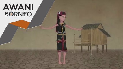 Animasi Dayung Borih papar kisah pawang wanita Bidayuh
