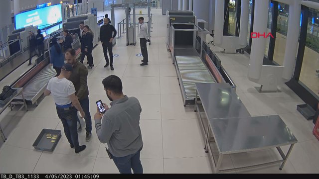 İstanbul Havalimanı'nda külçe altın operasyonu