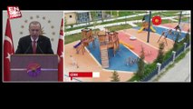 Cumhurbaşkanı Erdoğan, 9 Millet Bahçesi'nin açılışını yaptı