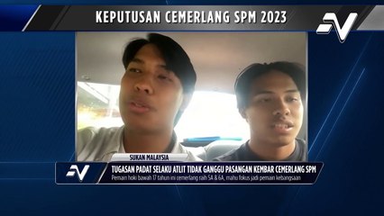 Walaupun bergelar atlit, pasangan kembar Shafy Shafwan & Shafy Shahymm cemerlang di SPM 2022