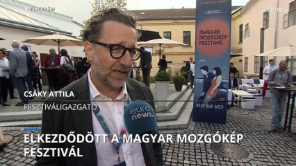 Elkezdődött a 3. Magyar Mozgókép Fesztivál Veszprémben