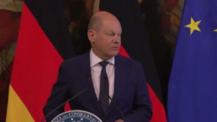 Download Video: Scholz a Roma si dice fiducioso in risposta comune Ue su migranti