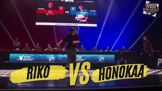 BGIRL RIKO VS BGIRL HONOKAA | TOP 8 | WDSF BREAKING FOR GOLD MONTREAL 2023