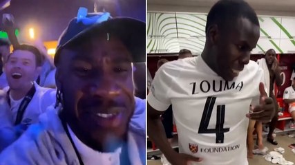 West Ham players and staff party into early hours after Europa Conference League win