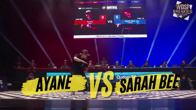 BGIRL AYANE VS BGIRL SARAH BEE | TOP 8 | WDSF BREAKING FOR GOLD MONTREAL 2023