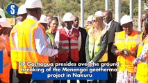 DP Rigathi Gachagua presides over the ground-breaking of the Menengai geothermal project in Nakuru-