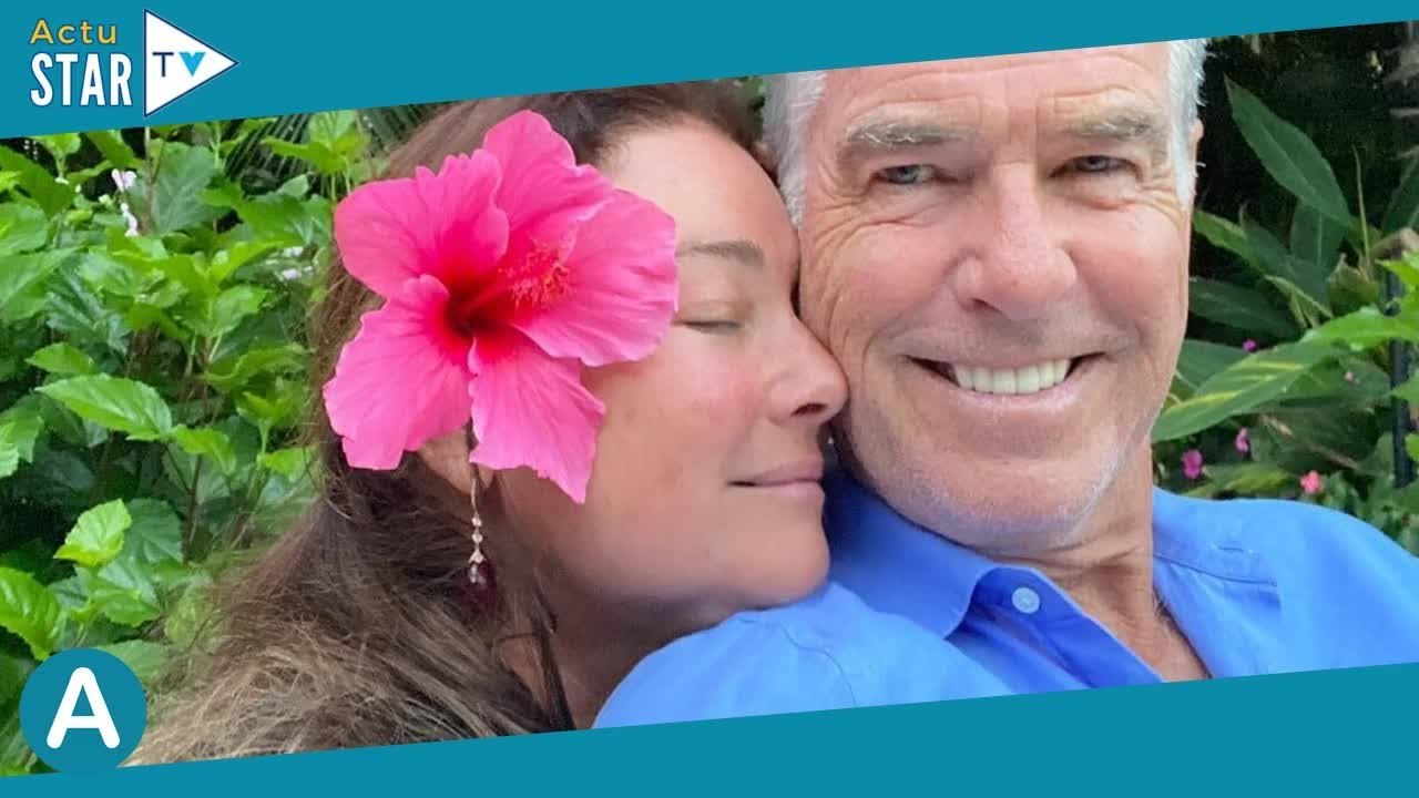 PHOTO Pierce Brosnan avec sa femme Keely : peau nue et maillot de bain, l'acteur publie une image se