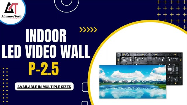 Indoor LED Video Wall Display | Video Wall Screen | Atechindia | 2023