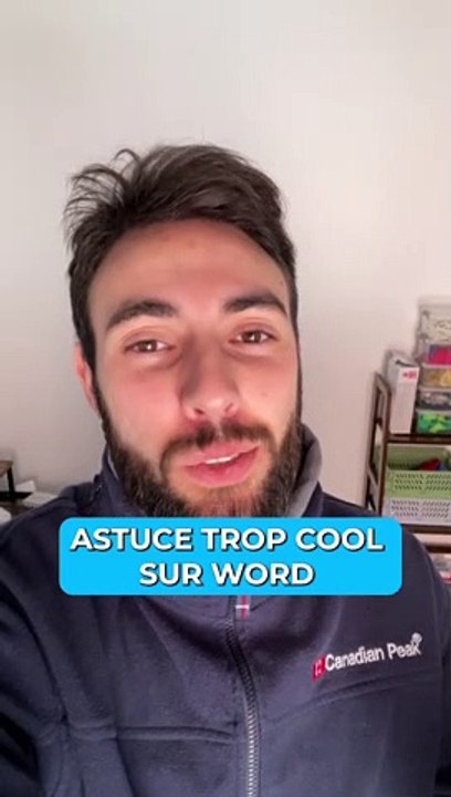 Petite astuce sur WORD