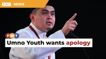 Apologise to win Umno, Malay support, Youth chief tells DAP