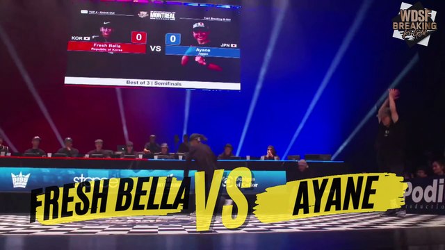 BGIRL FRESH BELLA VS BGIRL AYANE | SEMIFINAL | WDSF BREAKING FOR GOLD MONTREAL 2023