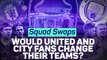 Haaland? Beckham? Scholes? De Bruyne? - Would United and City fans change their teams?