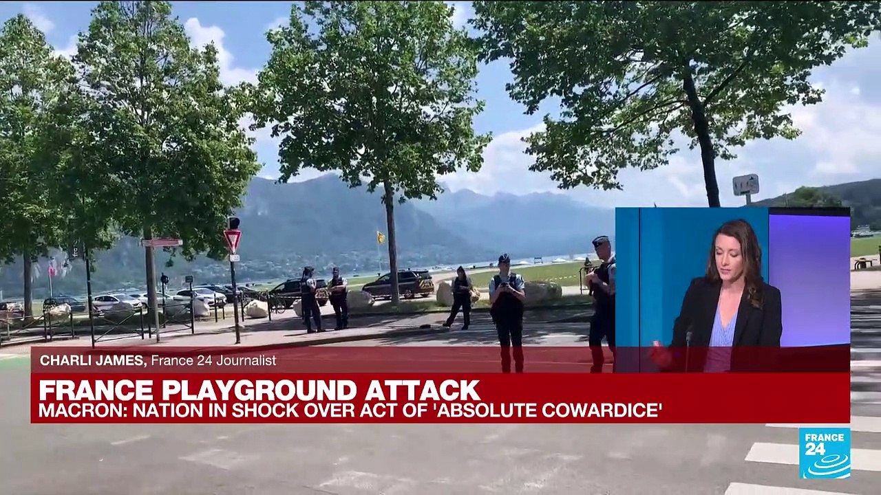 Very young children among three critically wounded in knife attack in French Alpine town