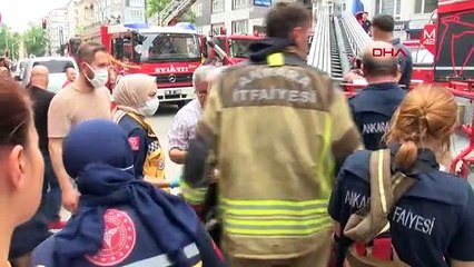 Descargar video: Ankara'da apartmanda yangın; 1 kişi öldü, 4 kişi dumandan etkilendi