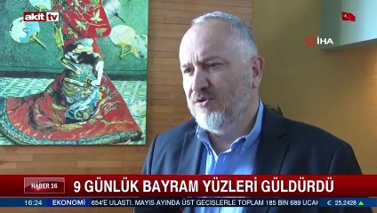 9 günlük bayram yüzleri güldürdü