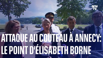 Attaque au couteau à Annecy: l'intégralité de la conférence de presse de la procureure de la République et de la Première ministre
